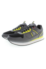 U.S. POLO ASSN. Gray Polyester Men Sneaker