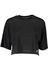 Fila Chic Black Short Sleeved Logo Tee