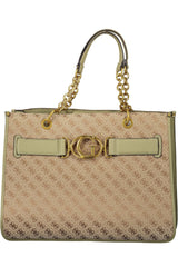 Guess Jeans Green Polyester Women Handbag