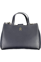 Tommy Hilfiger Blue Polyester Women Handbag