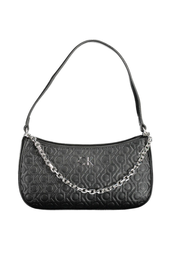 Calvin Klein Black Polyester Women Handbag