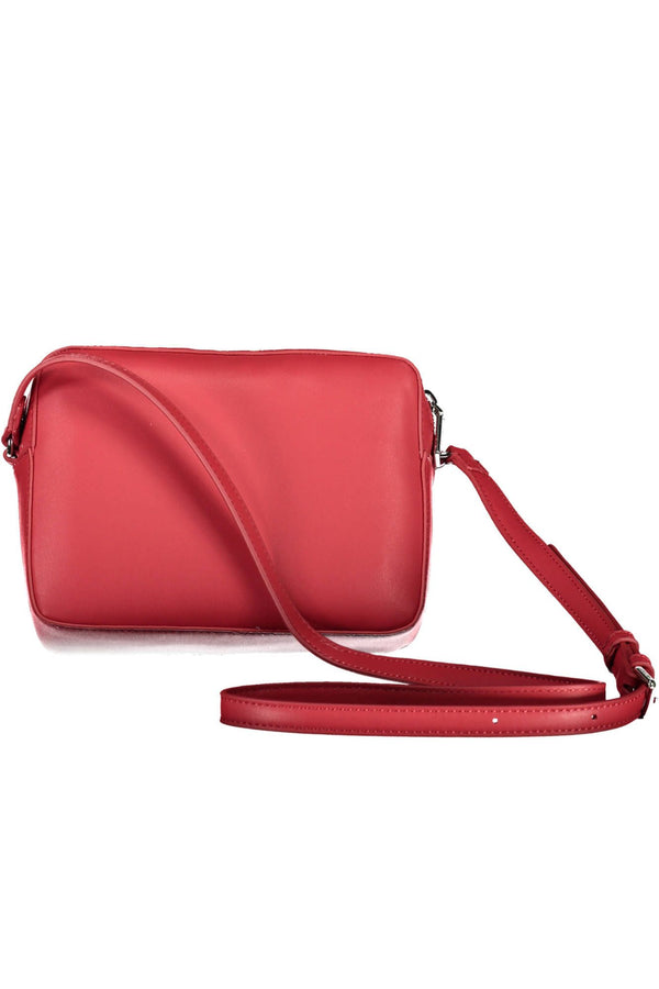 Calvin Klein Red Polyester Women Handbag