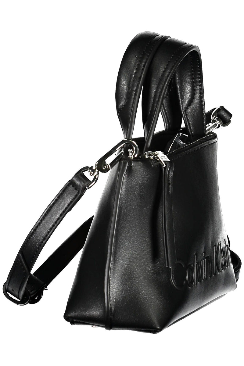 Calvin Klein Black Polyester Women Handbag