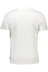 Levi's Crisp White Crew Neck Cotton Tee