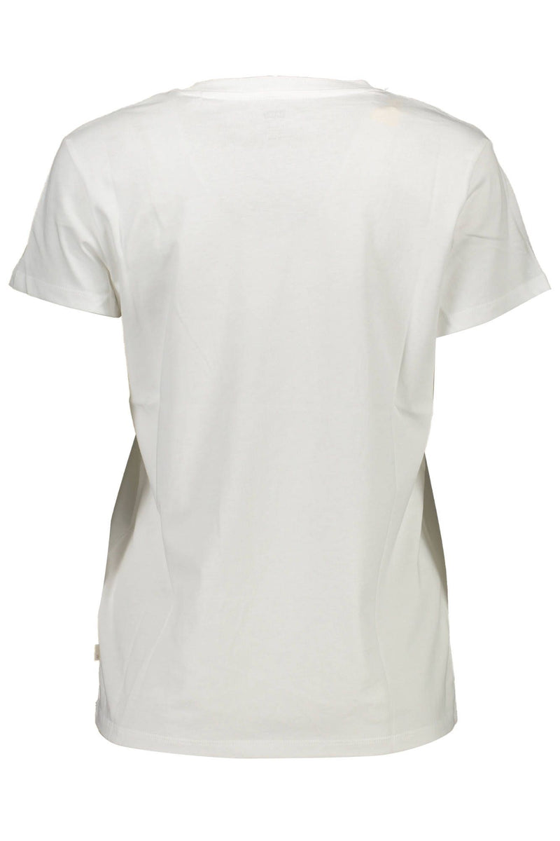 Levi's Elegant Cotton Logo Tee with Print Detail