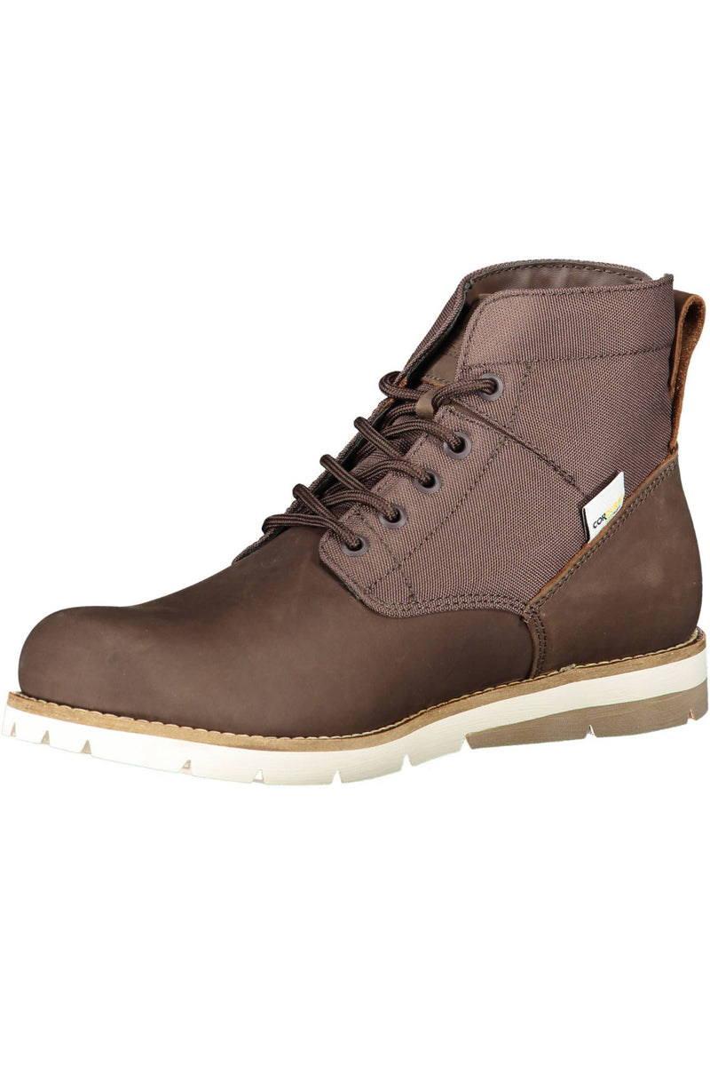 Levi's Brown Leather Men Boot