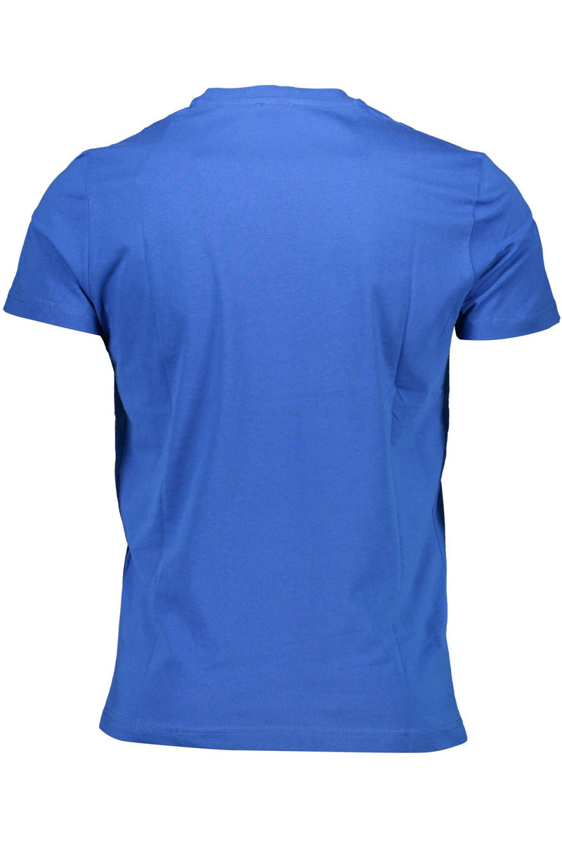 Diesel Elevated Blue Crew Neck Cotton Tee