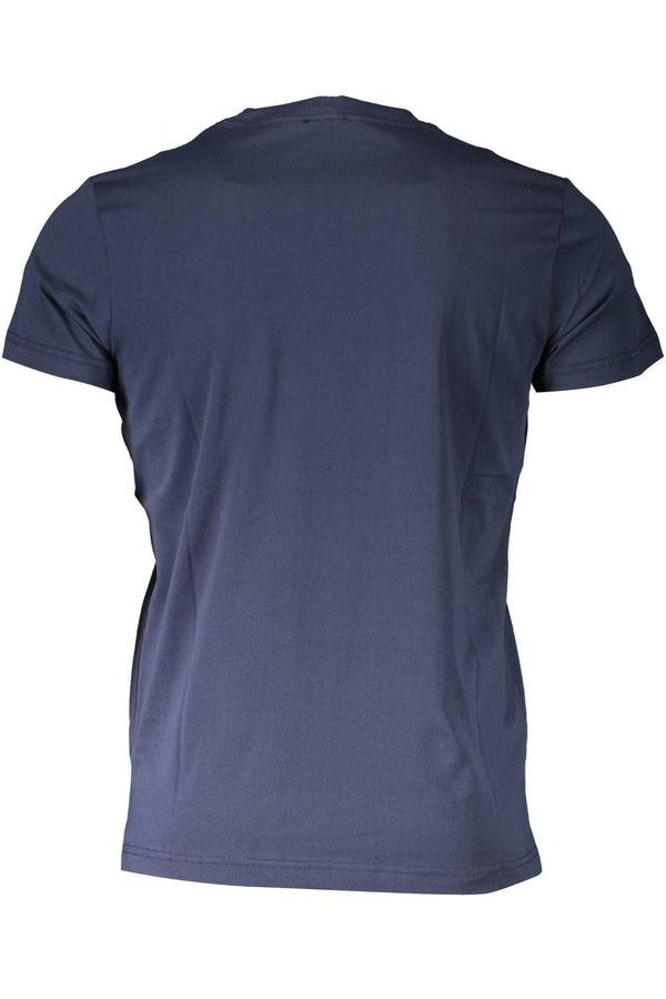 Diesel Classic Blue Round Neck Cotton Tee