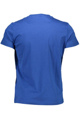 Diesel Sleek Blue Crew Neck Cotton Tee