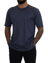 Dolce & Gabbana Elegant Silk Crewneck T-Shirt