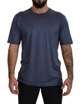 Dolce & Gabbana Elegant Silk Crewneck T-Shirt