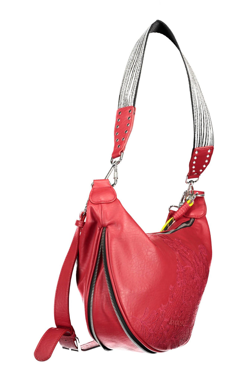 Desigual Red Polyethylene Handbag