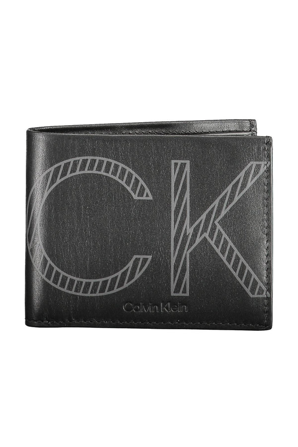 Calvin Klein Black Leather Men Wallet