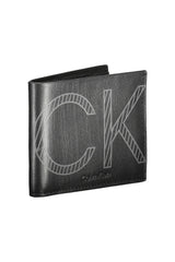 Calvin Klein Black Leather Men Wallet