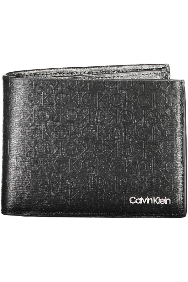 Calvin Klein Black Leather Men Wallet