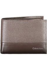 Calvin Klein Brown Leather Men Wallet