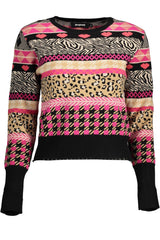 Desigual Black Viscose Women Sweater