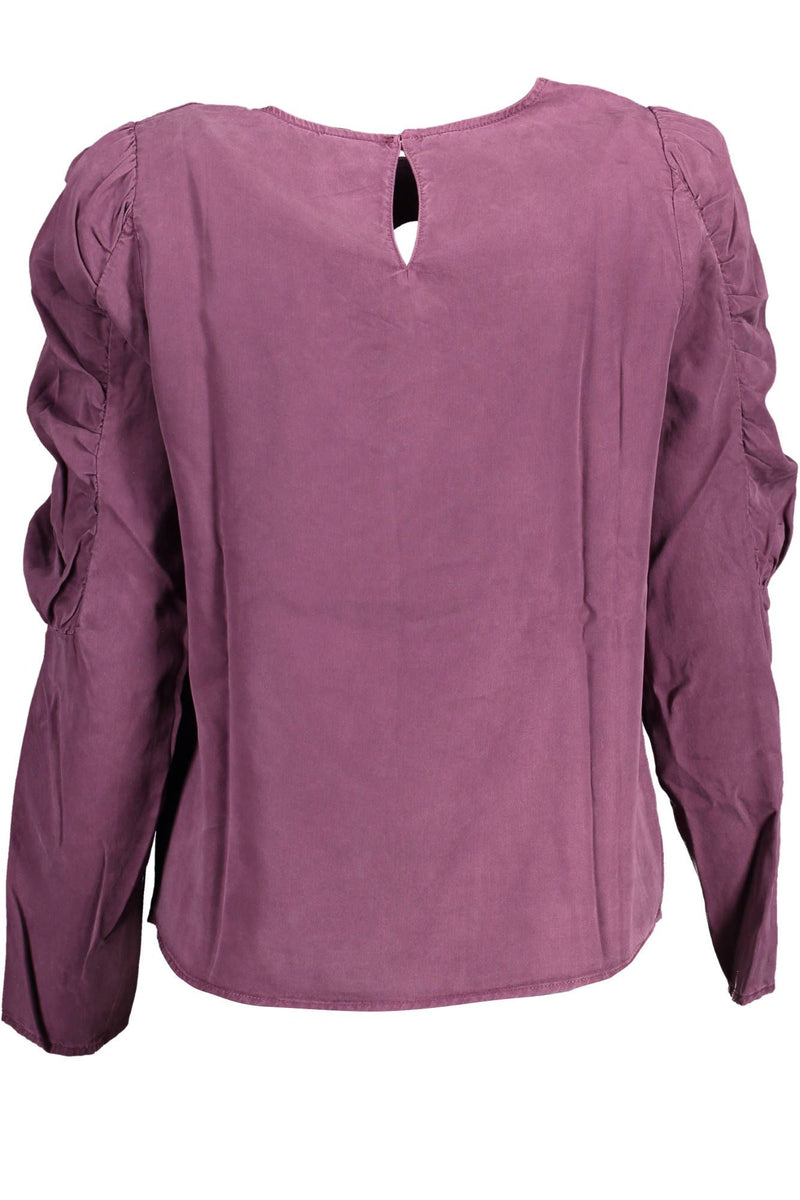 Desigual Purple Lyocell Women Shirt