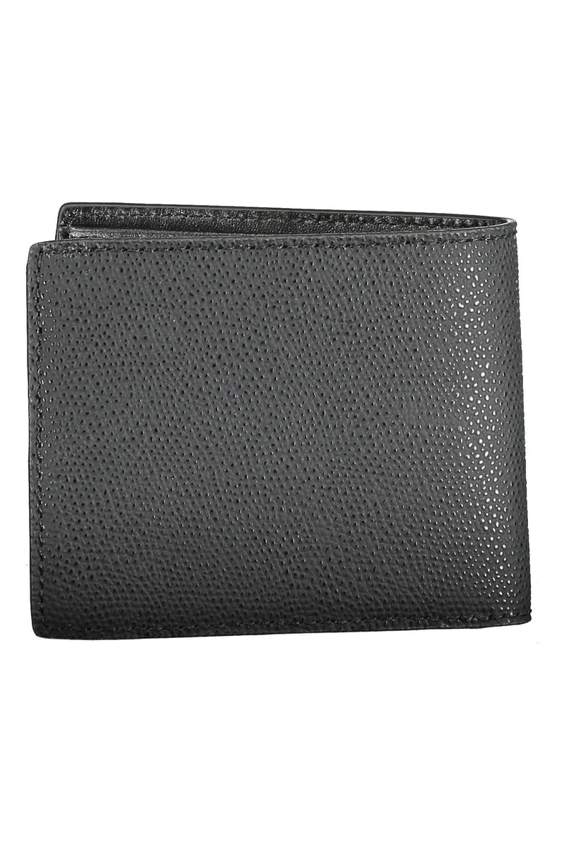 Tommy Hilfiger Black Leather Mens Wallet