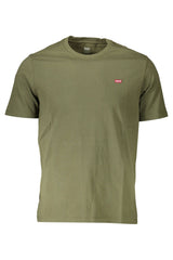 Levi's Classic Cotton Crew Tee in Lush Green