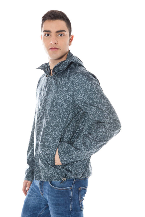 Calvin Klein Chic Gray Long Sleeve Sport Jacket