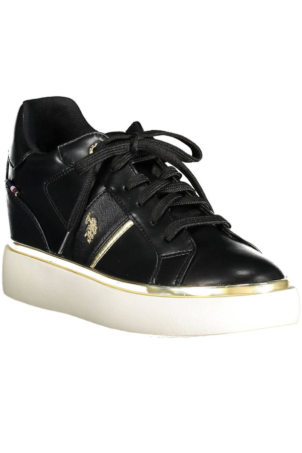 U.S. POLO ASSN. Black Polyester Women Sneaker