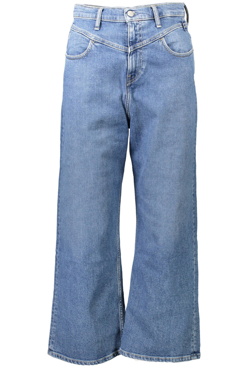 Calvin Klein High Waist Wide Leg Chic Jeans