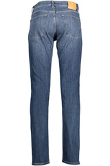 Gant Blue Cotton Men Jeans