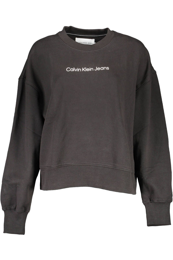 Calvin Klein Black Cotton Women Sweater