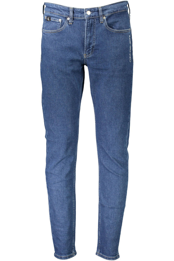 Calvin Klein Blue Cotton Men Jeans