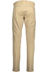 Gant Beige Cotton Men Pant