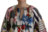 Dolce & Gabbana Multicolor Patchwork Kaftan Dress