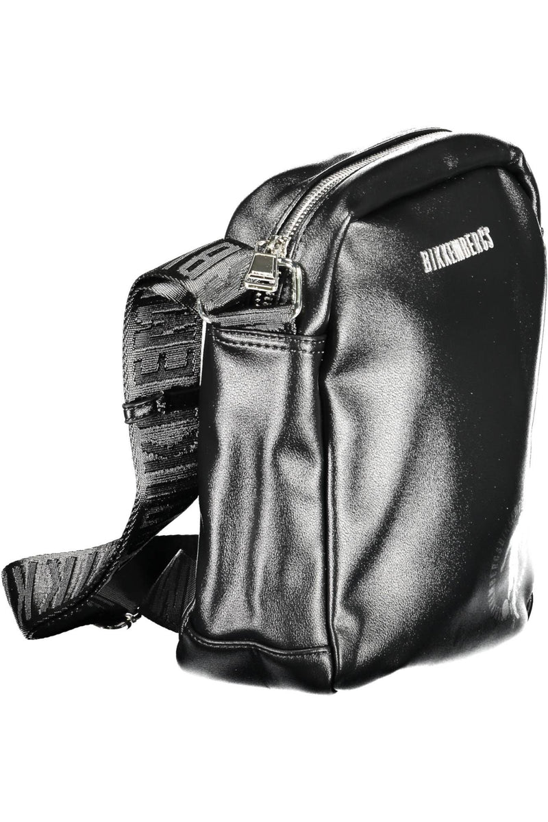 Bikkembergs Black Polyethylene Men Shoulder Bag