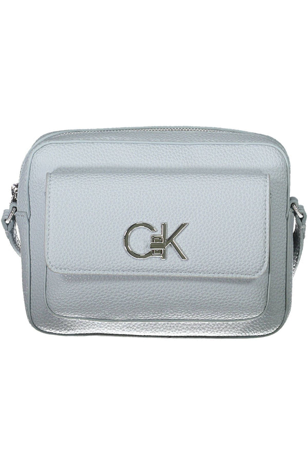 Calvin Klein Light Blue Polyester Women Handbag