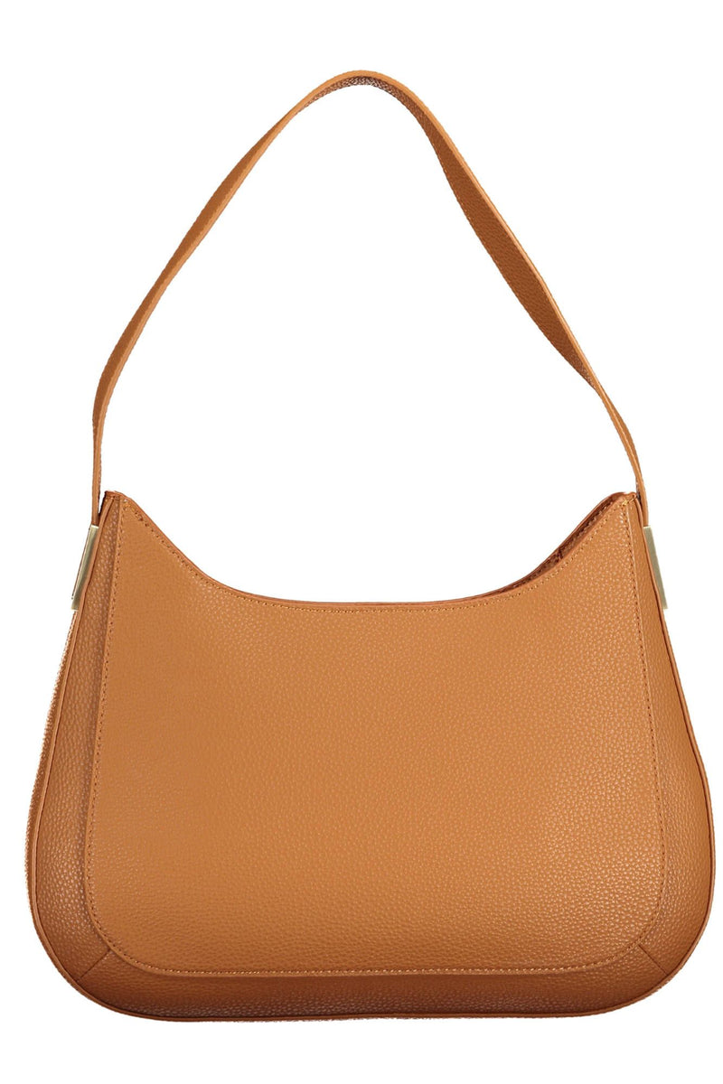 Calvin Klein Brown Polyester Women Handbag