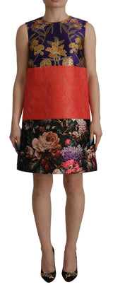 Dolce & Gabbana Elegant Jacquard Shift Dress