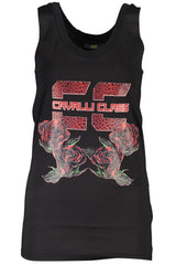 Cavalli Class Black Cotton Women Top