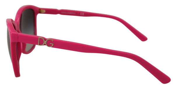 Dolce & Gabbana Elegant Pink Round Sunglasses for Women