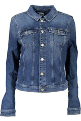 Tommy Hilfiger Chic Denim Jacket with Worn Effect