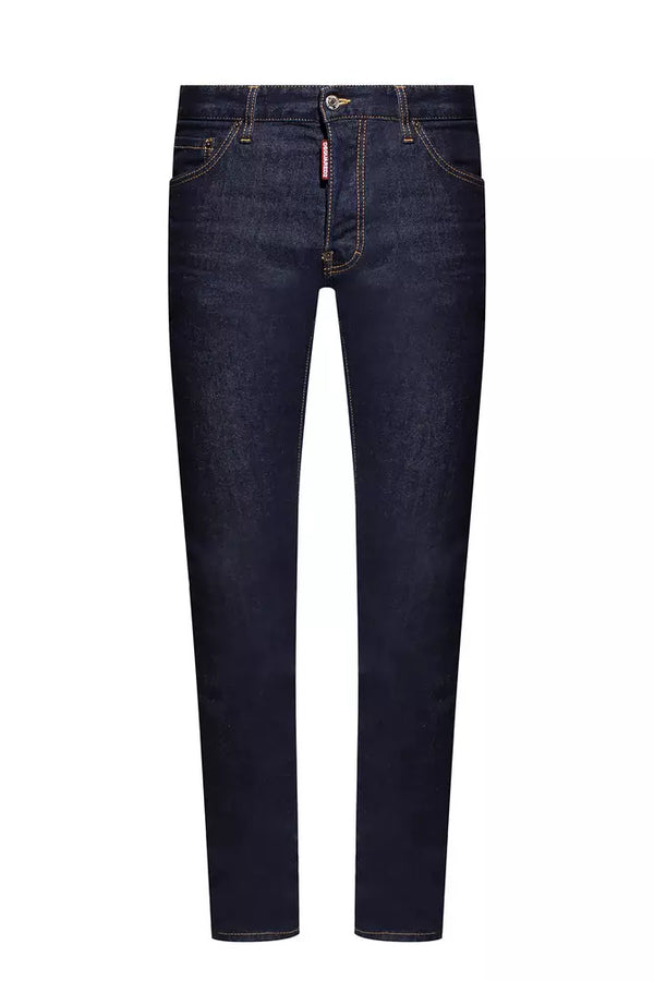 Dsquared² Navy Blue Cool Guy Tapered Jeans