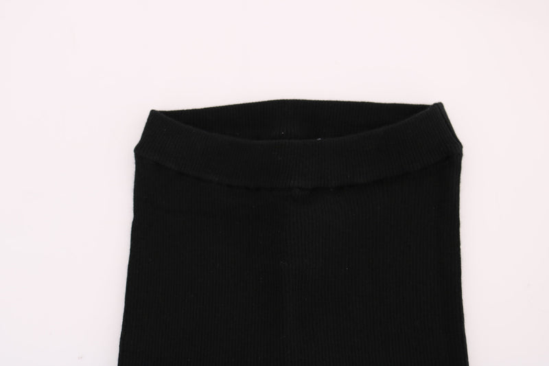 Dolce & Gabbana Elegant Black Cashmere Pants