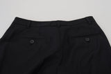 Dolce & Gabbana Elegant Black Tailored Trousers