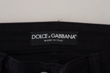 Dolce & Gabbana Chic Black Denim Pants – Timeless Elegance