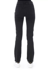 Baldinini Trend Black Cotton Women Jeans