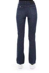 Baldinini Trend Blue Cotton Women Jeans