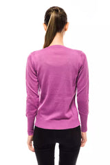 Ungaro Fever Purple Wool Women Sweater