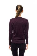 Ungaro Fever Purple Wool Women Sweater