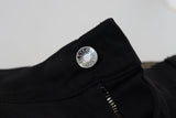 Dolce & Gabbana Elegant Black Cotton Blend Denim Pants