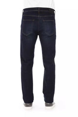 Baldinini Trend Blue Cotton Men Jeans