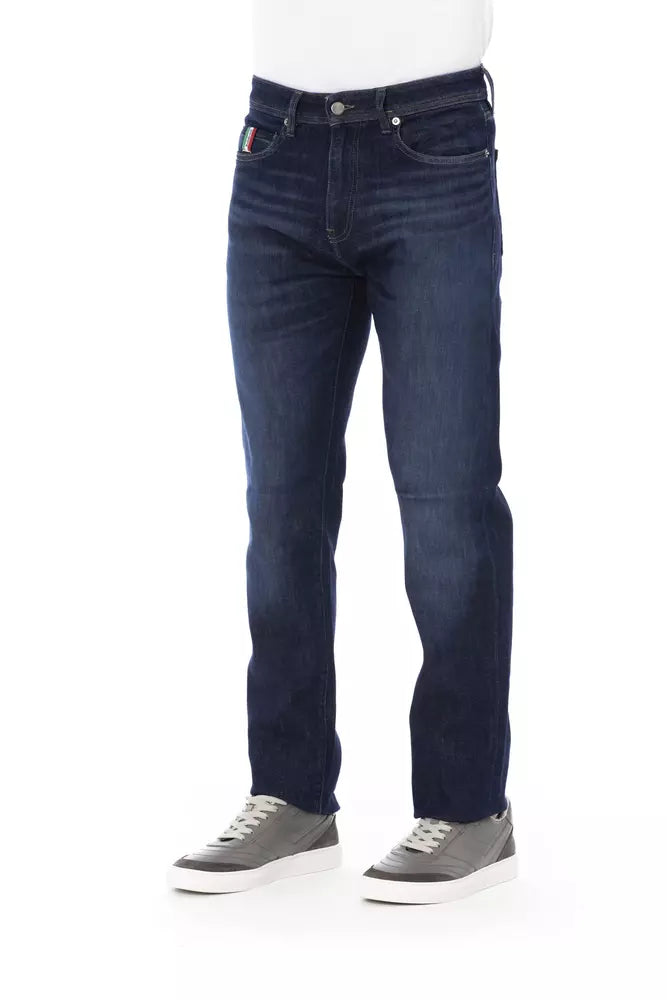 Baldinini Trend Blue Cotton Men's Jean